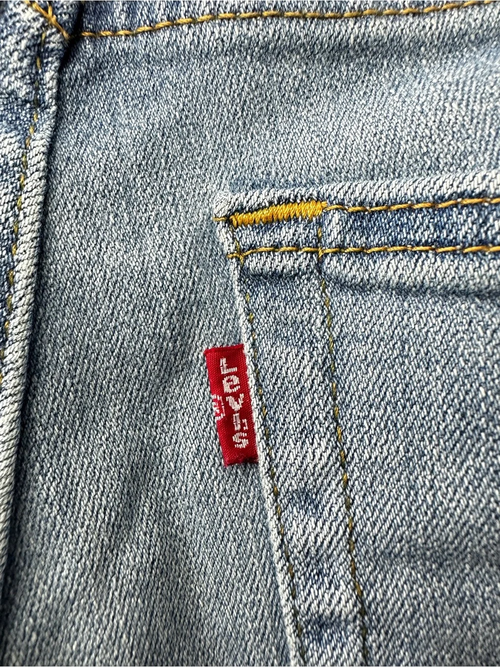Levi’s 511 Straight Leg Jeans Mens Denim Medium Blue 30x30 Classic Cotton Loose